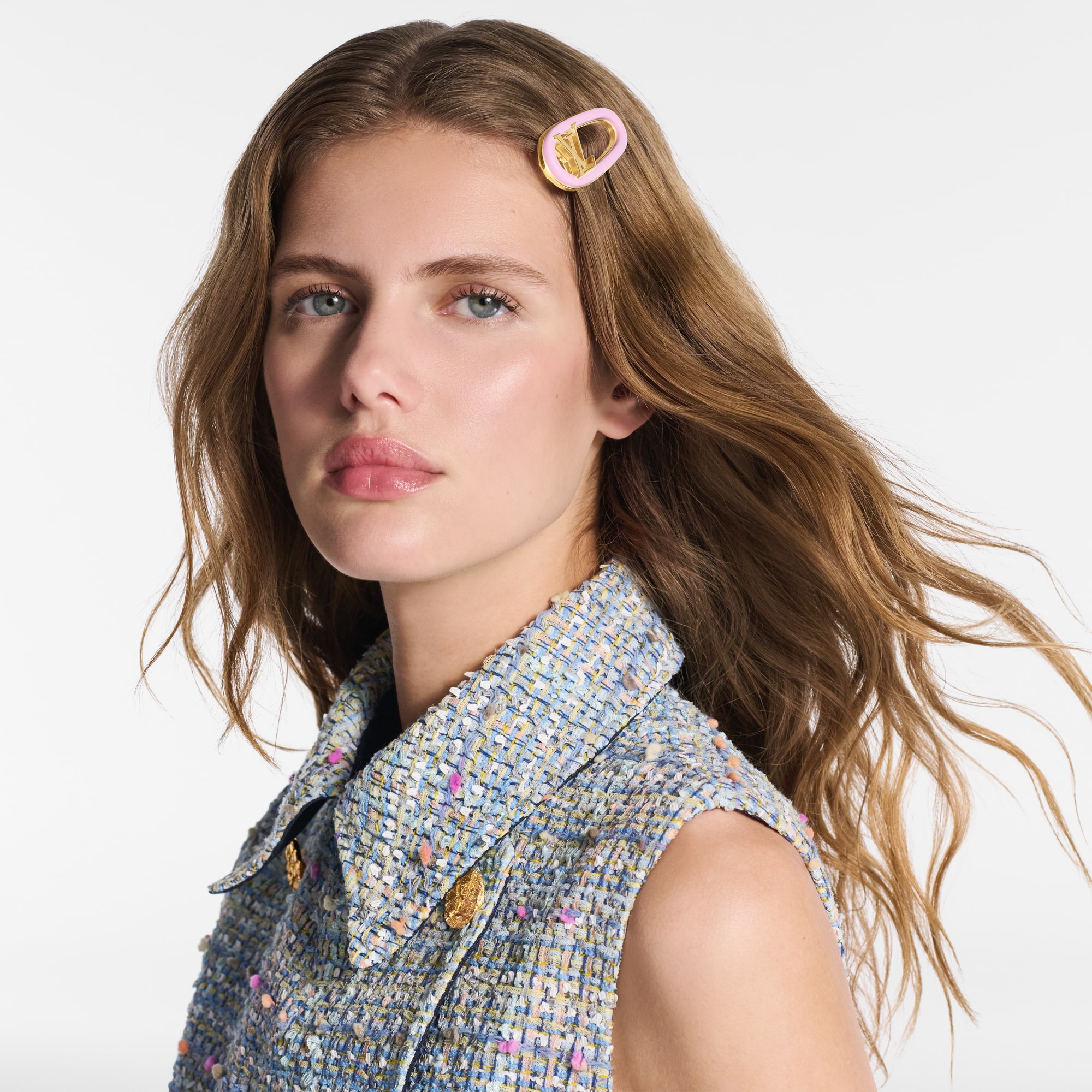【アクセント】ルイヴィトン ★ ヘアクリップ マイ LV チェーン My LV Chain Hair Clip . - Fashion Jewellery | LOUIS VUITTON